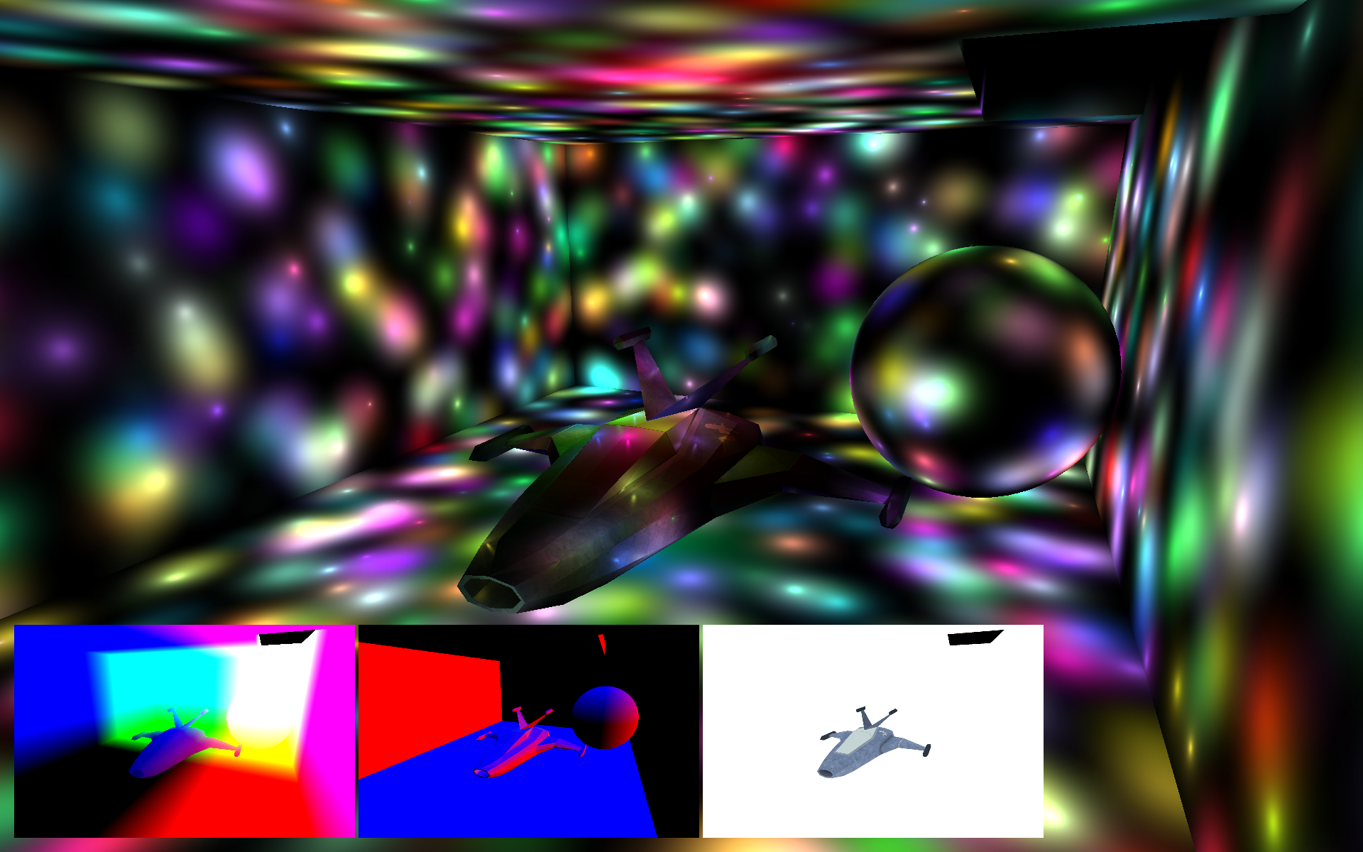 The obligatory "Light confetti" in a deferred renderer (2500 lights)